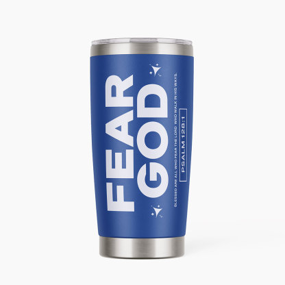 Fear God Christian 20OZ Tumbler