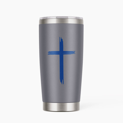 Jesus Died For Me Now I Live Christian 20OZ Tumbler