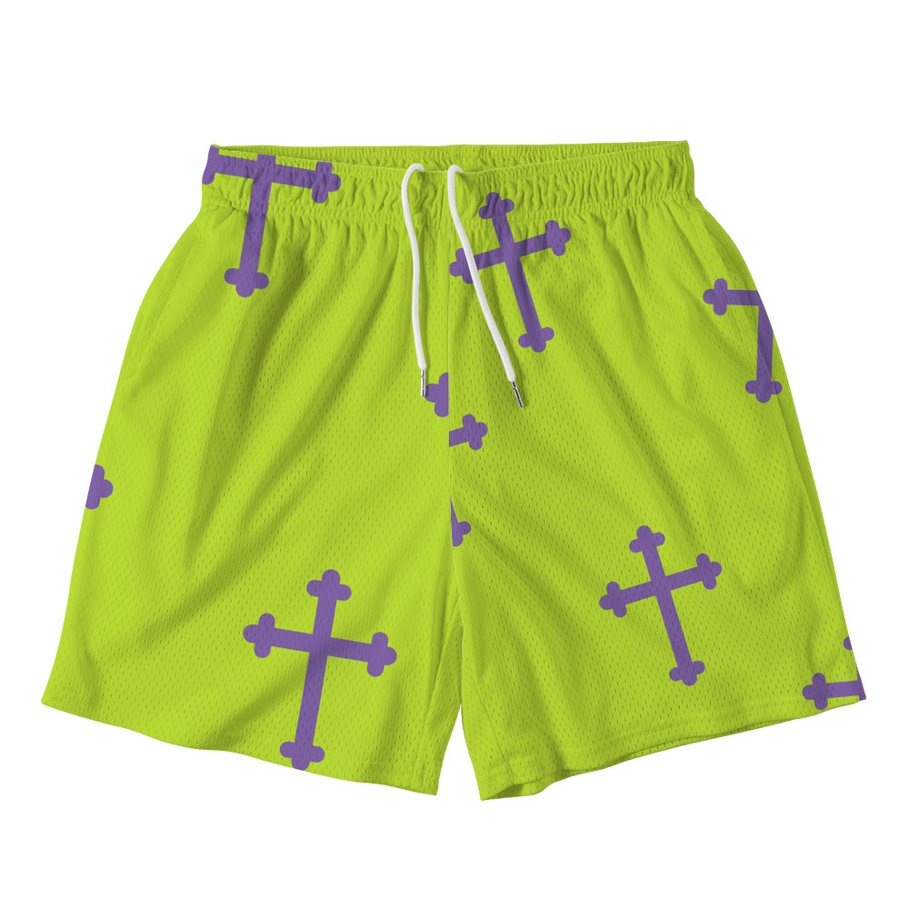 Cross Christian Mesh Shorts
