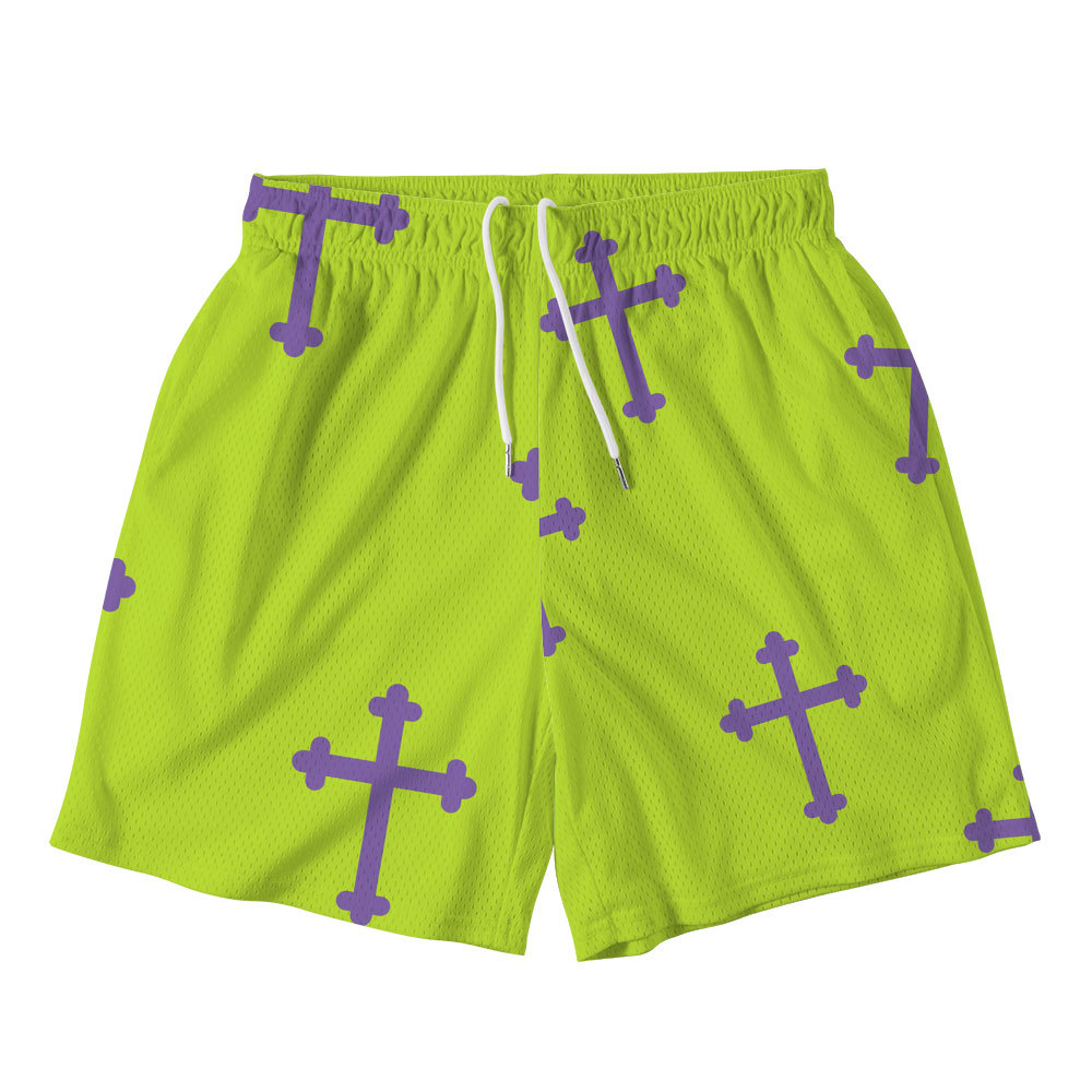 Cross Christian Mesh Shorts