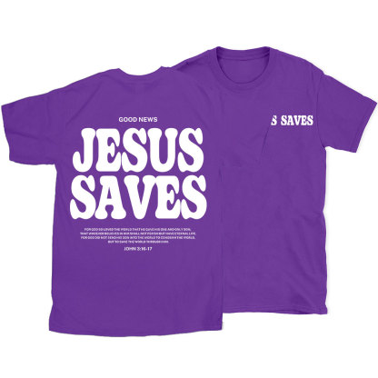 Jesus Saves Christian T-Shirt