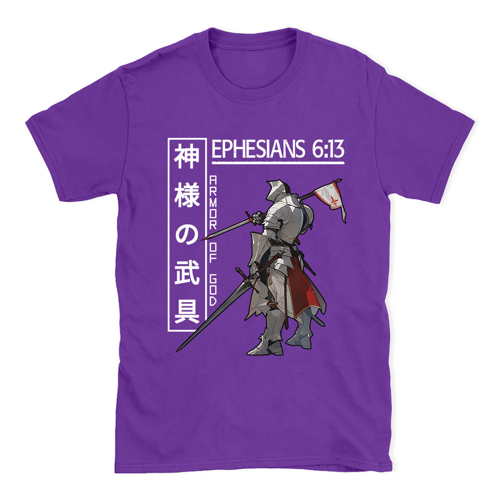 Armor Of God Anime Christian T-Shirt
