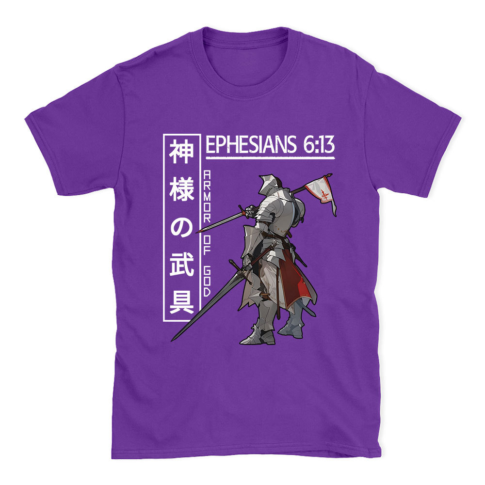 Armor Of God Anime Christian T-Shirt