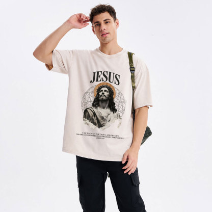 Jesus Christian Washed T-Shirt