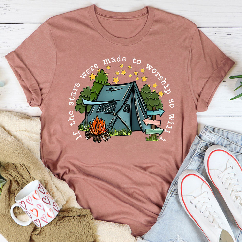 If the Stars Were Made to Worship So Will I Shirt
