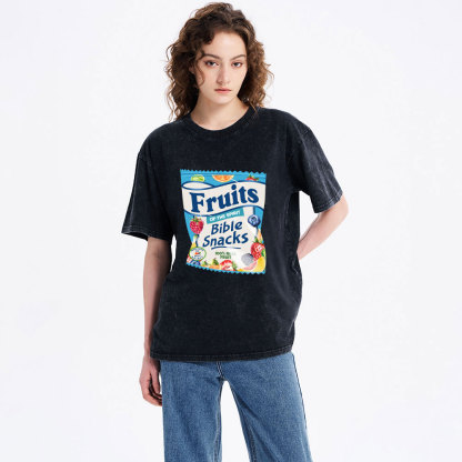 Fruit Of The Spirit Christian Washed T-Shirt