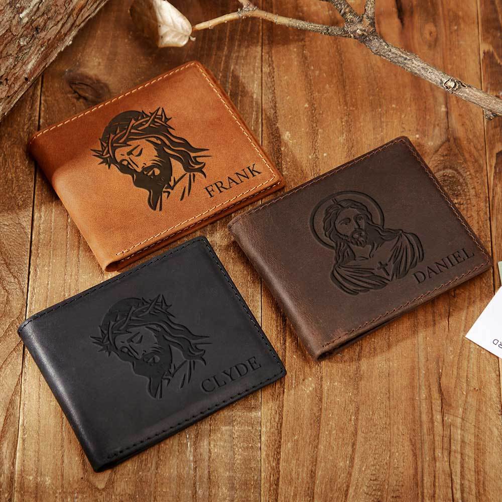 Personalized Leather Wallet