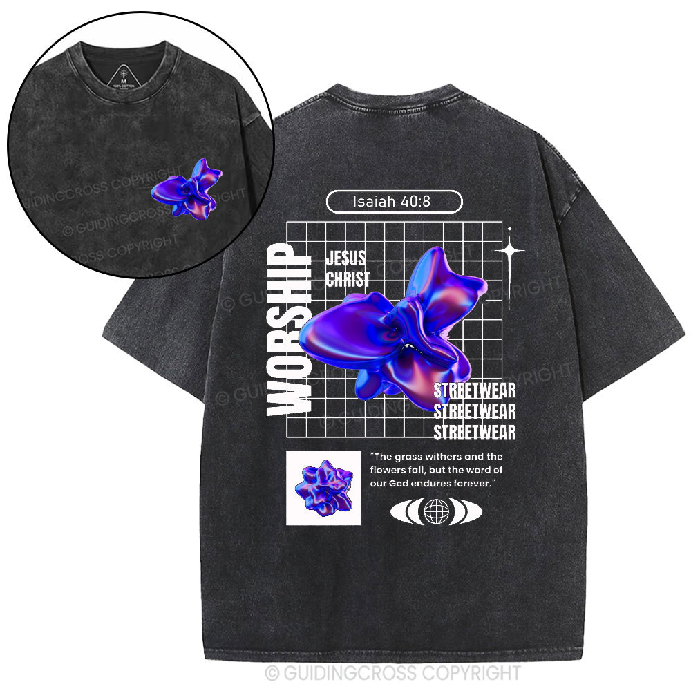 New-Sample Christian Washed T-Shirt Sale - GuidingCross