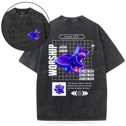 Worship Christian Washed T-Shirt
