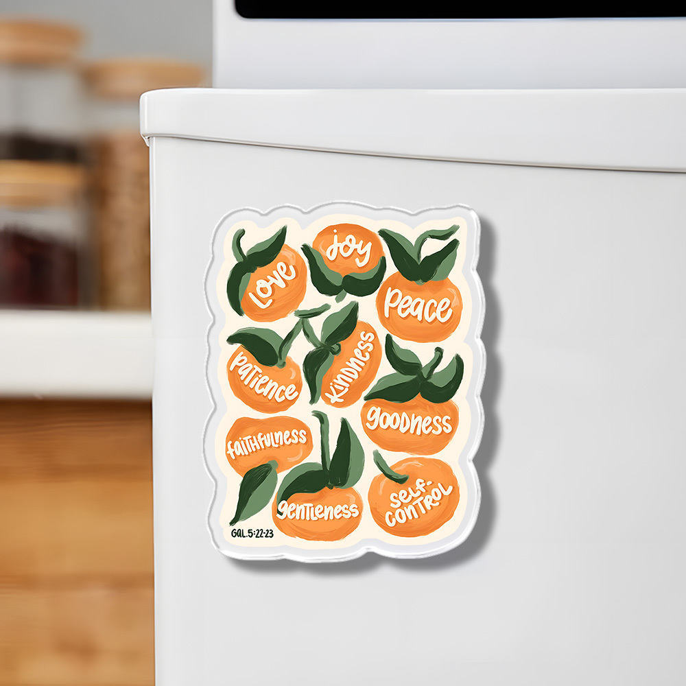 Spirit Of Fruits Acrylic Refrigerator Magnets