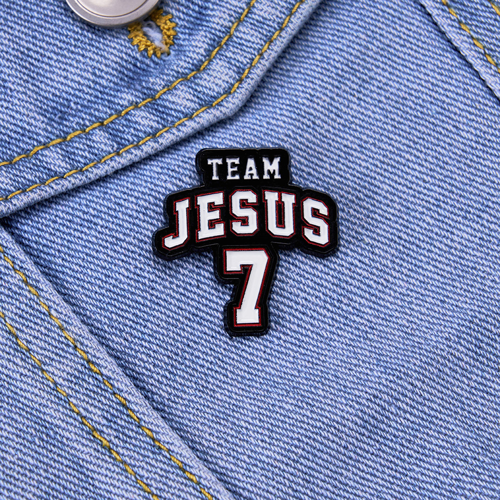 Team Jesus Christian Pin