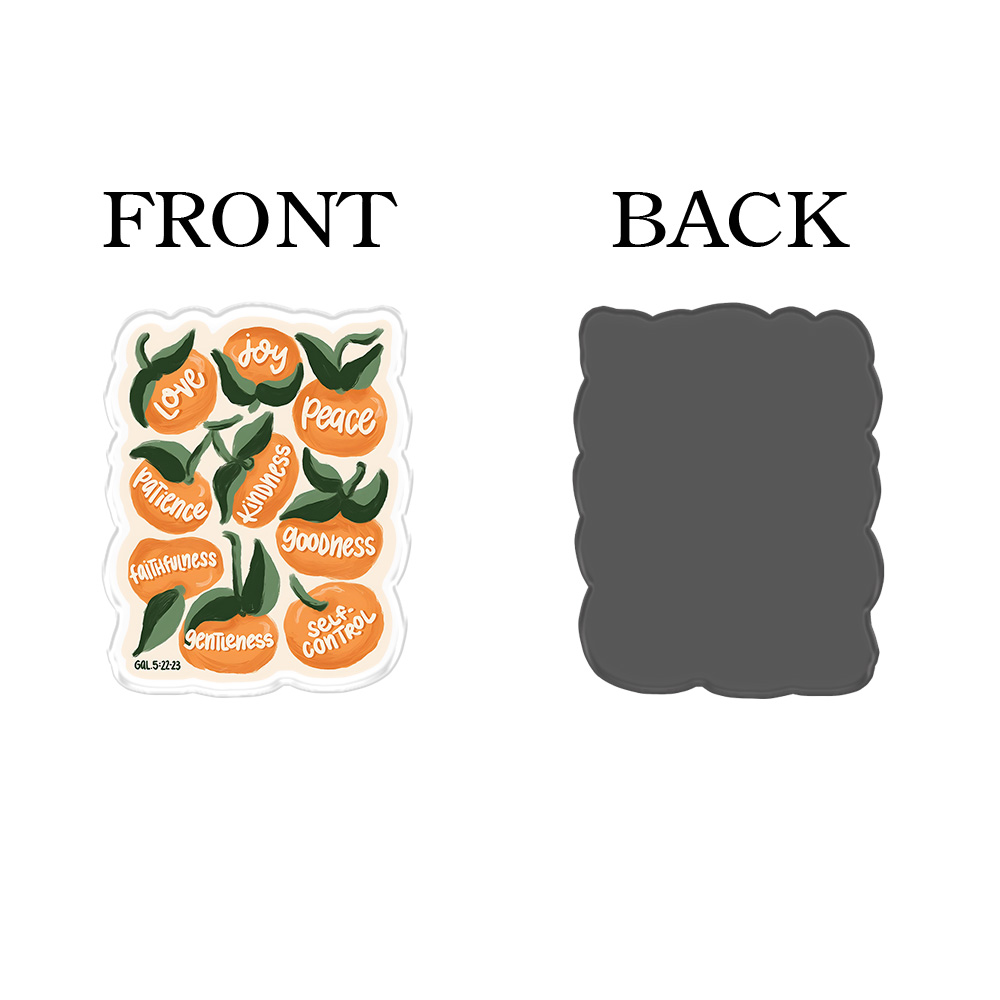 Spirit Of Fruits Acrylic Refrigerator Magnets