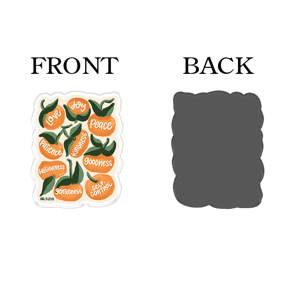 Spirit Of Fruits Acrylic Refrigerator Magnets