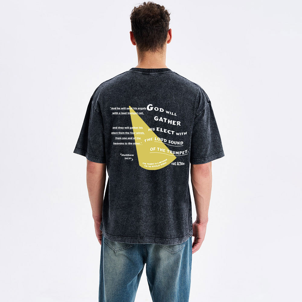 Take Action Christian Washed T-Shirt