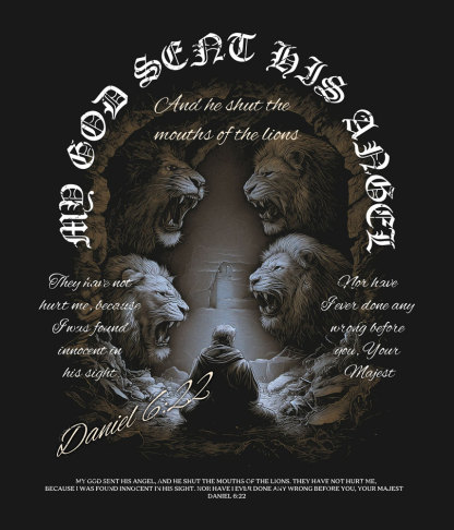 My God Sent His Angel Christian Washed T-Shirt