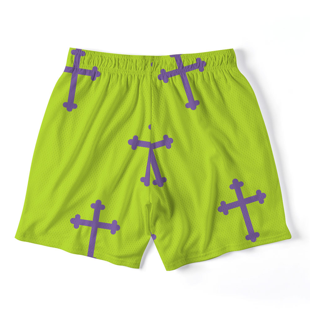 Cross Christian Mesh Shorts