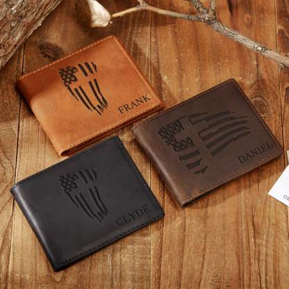Personalized Leather Wallet