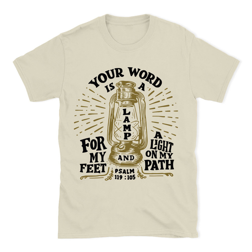 Your Word Is A Lamp Christian T-Shirt
