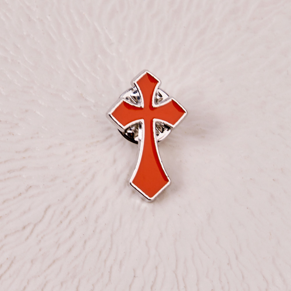 Cross Christian Enamel Pin
