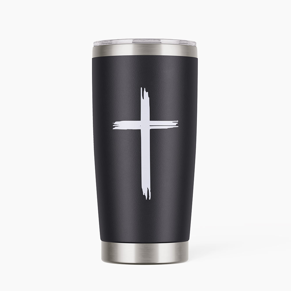 Jesus Died For Me Now I Live Christian 20OZ Tumbler