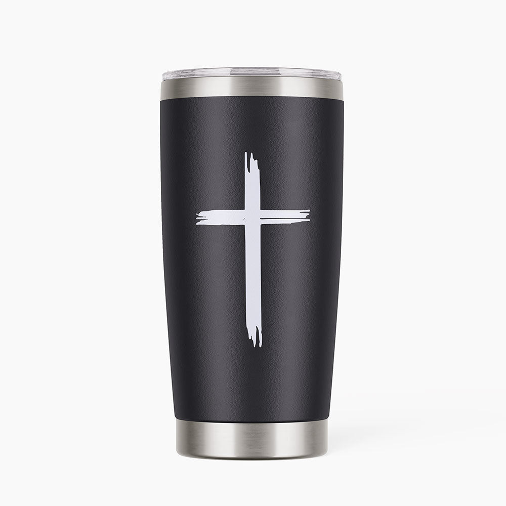 Jesus Died For Me Now I Live Christian 20OZ Tumbler