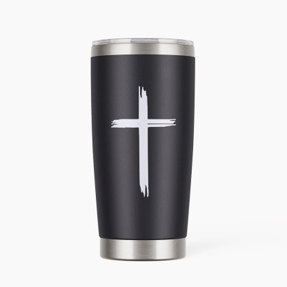 Jesus Died For Me Now I Live Christian 20OZ Tumbler