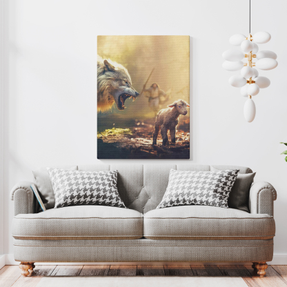 Once Lost But Now Found Canvas Wall Art