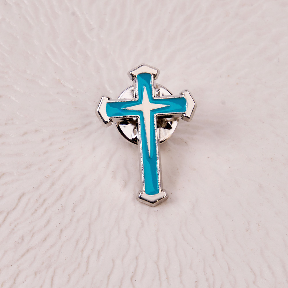 Cross Christian Enamel Pin