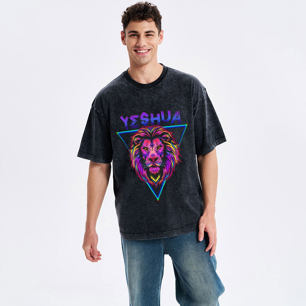 Yeshua Christian Washed T-Shirt