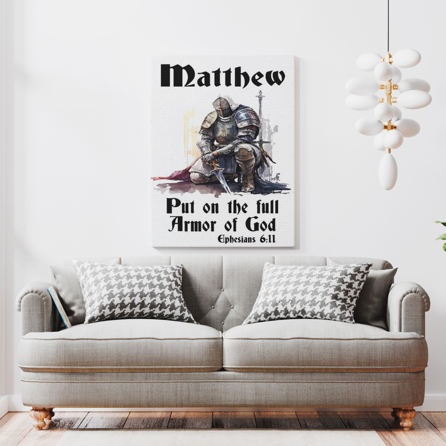 Armor Of God Canvas Wall Art