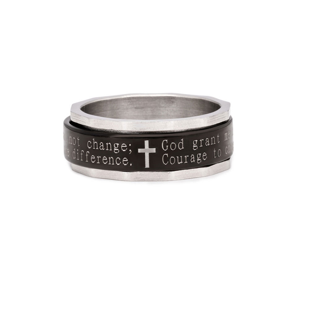 Simple Cross Christian Ring