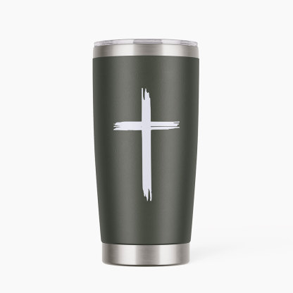 Jesus Died For Me Now I Live Christian 20OZ Tumbler