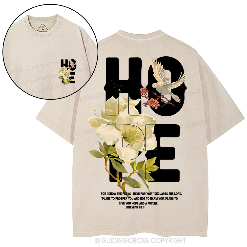 Hope Christian Washed T-Shirt