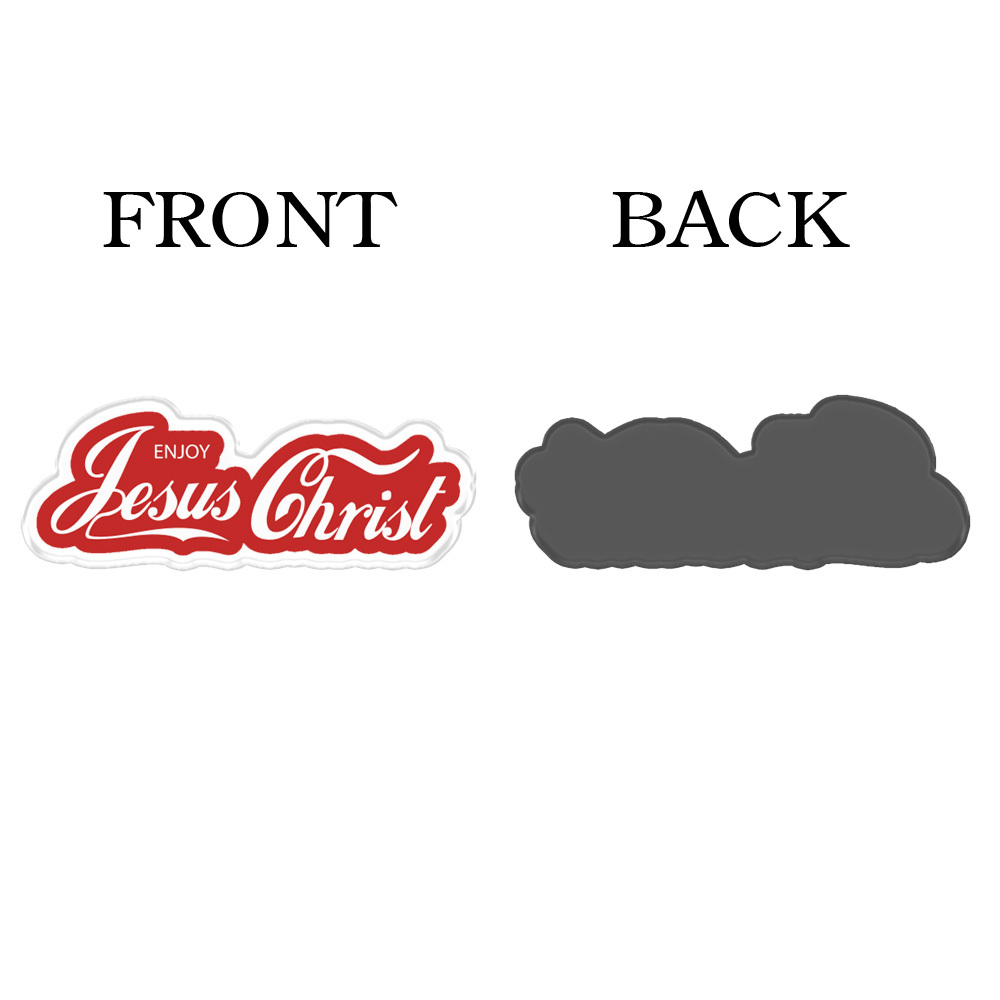 Enjoy Jesus Christ Acrylic Refrigerator Magnets