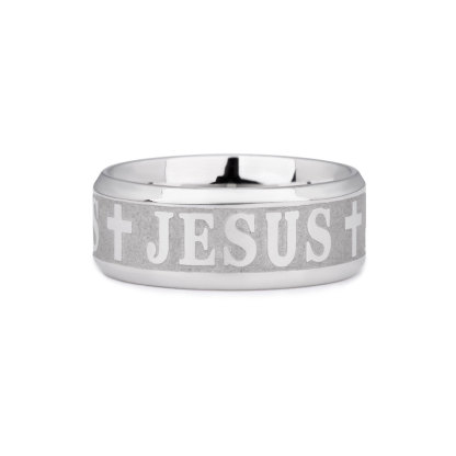 Vintage Jesus Ring Christian Gift