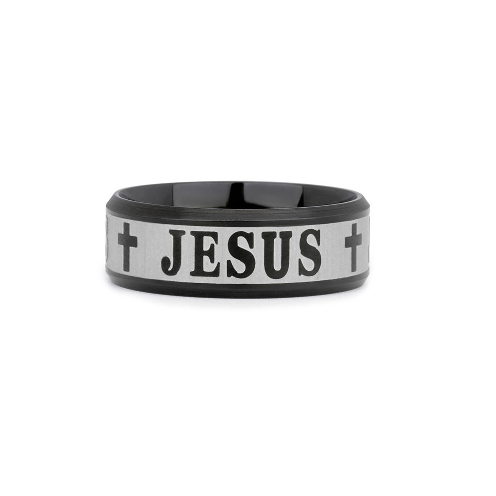 Vintage Jesus Ring Christian Gift