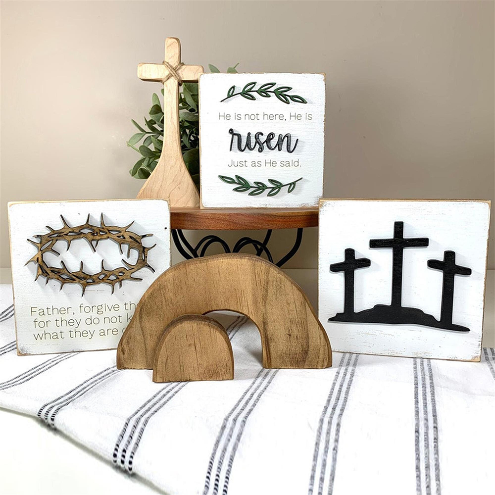 Worthy Is The Lamb Wooden Decoration Sale-GuidingCross