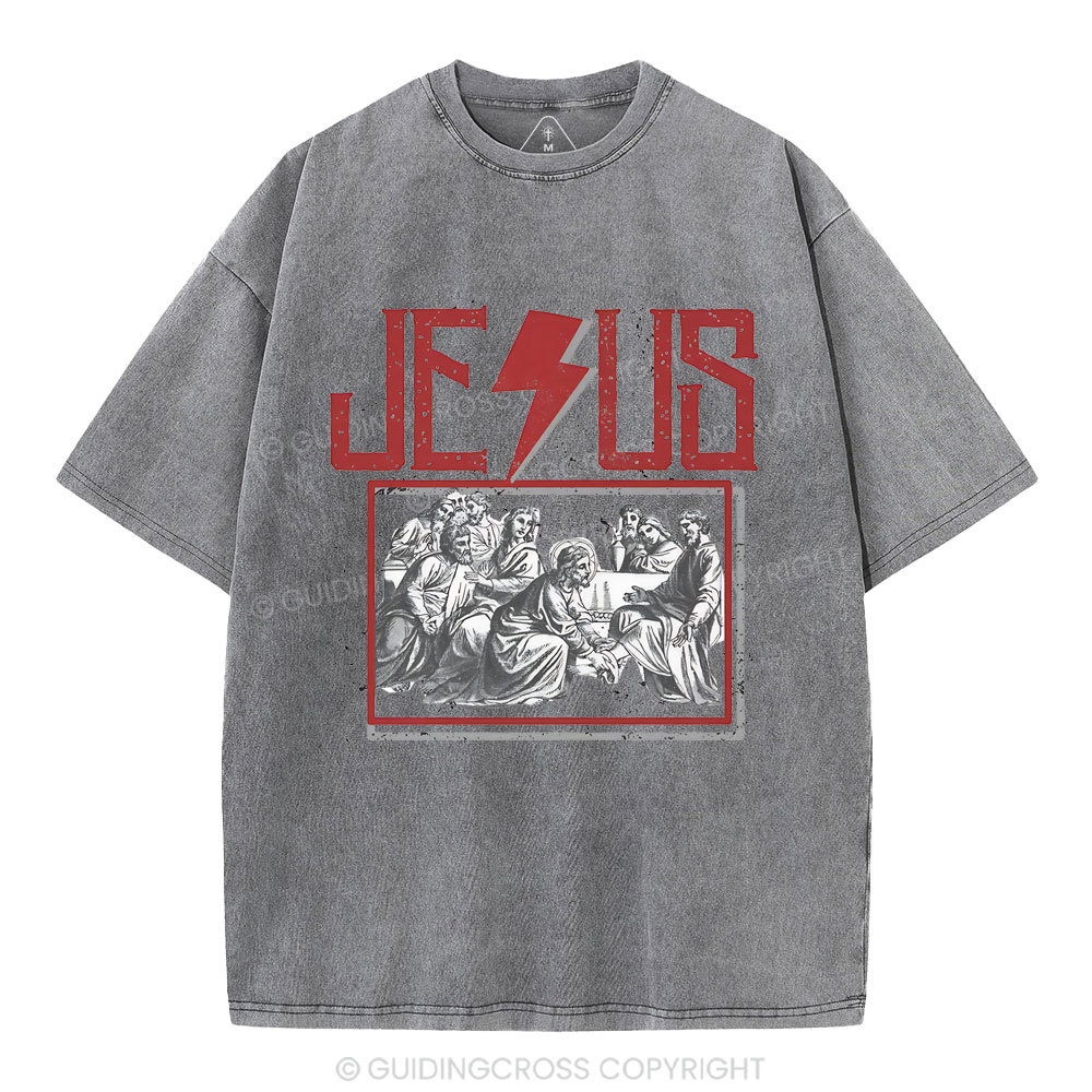 Jesus Christian Washed T-Shirt