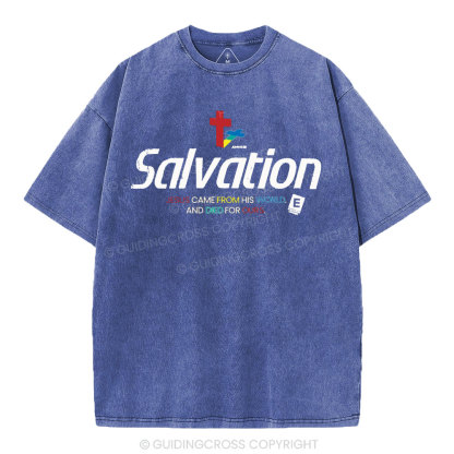 Salvation Christian Washed T-Shirt