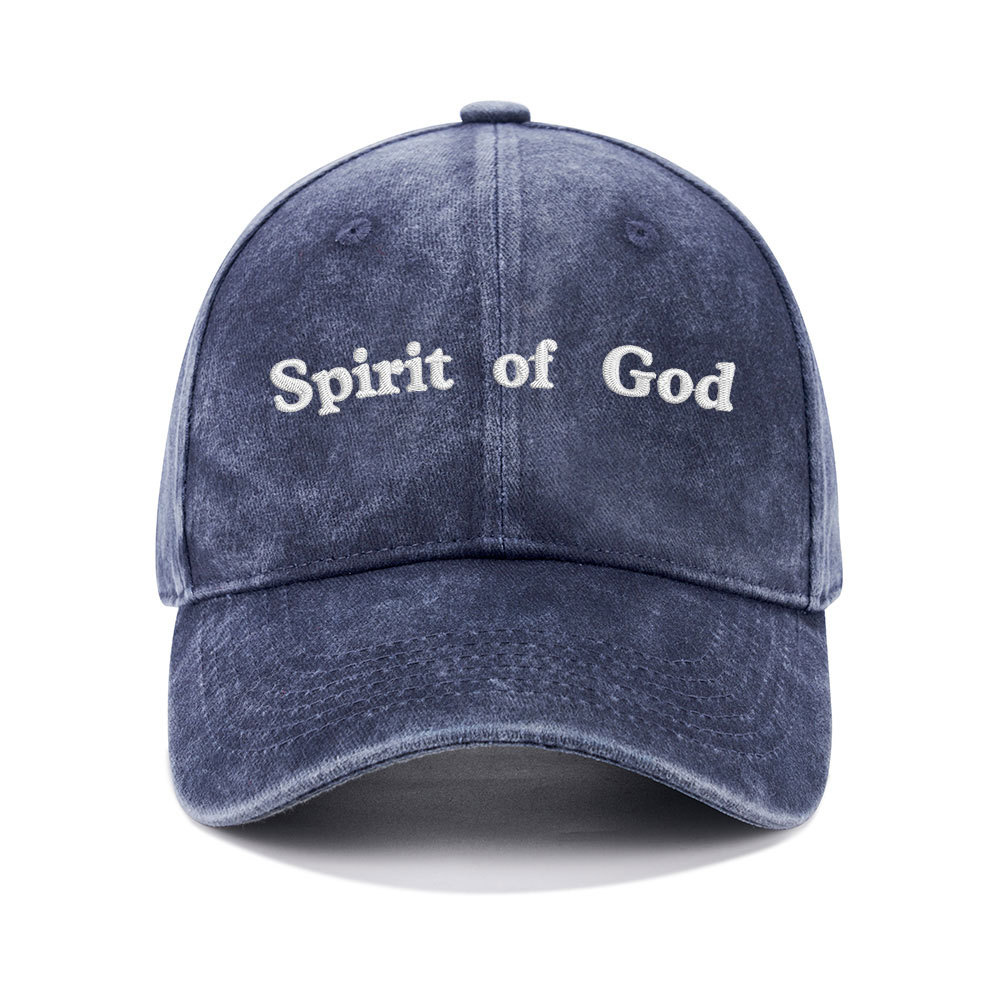 Spirit of God Christian Washed Hat