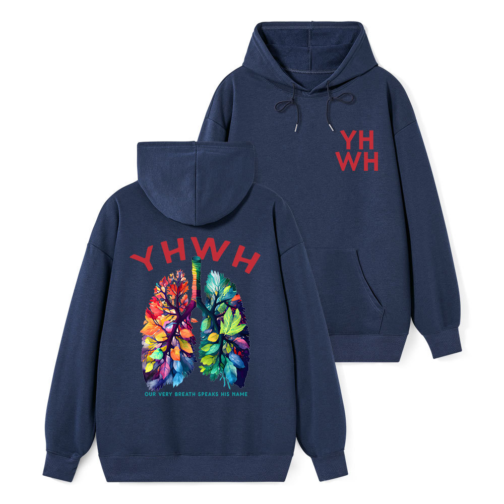 YHWH Leaf Classic Christian Hoodie