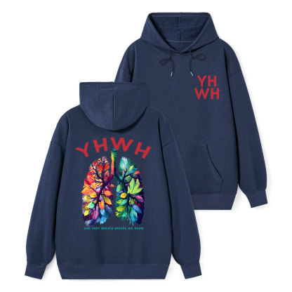 YHWH Leaf Classic Christian Hoodie