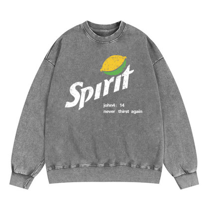 Spirit Christian Washed Sweatshirt