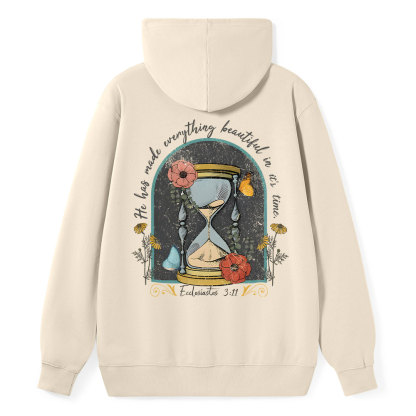 He Has Made Everything Beauty Classic Christian Hoodie