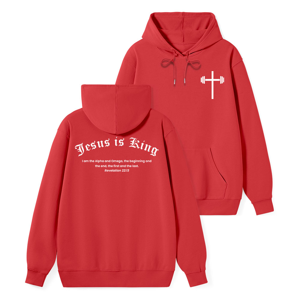 Jesus Is King Classic Christian Hoodie