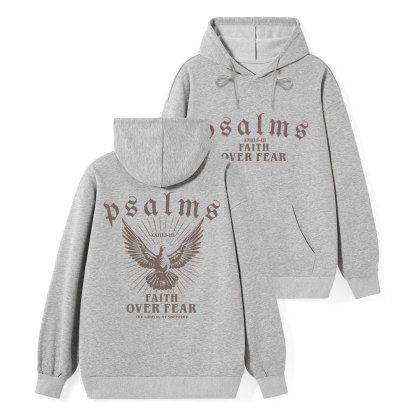 Faith Over Fear Classic Christian Hoodie