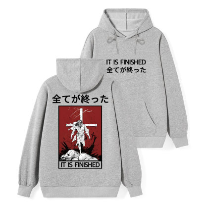 It Is Finished Classic Christian Hoodie