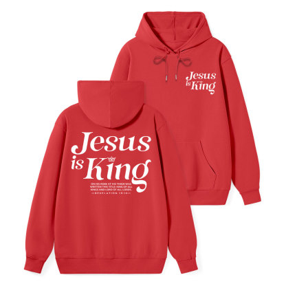 Jesus Is King Classic Christian Hoodie
