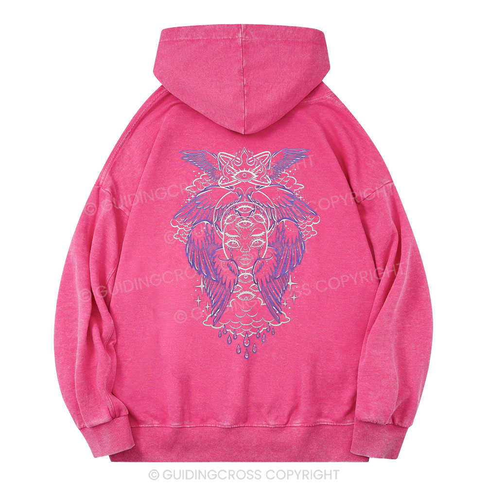 Yahweh Christian Washed Hoodie Sale - GuidingCross