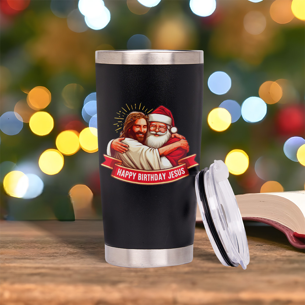 Personalized Chrsitmas 30 oz Tumbler Automotive Travel Cup